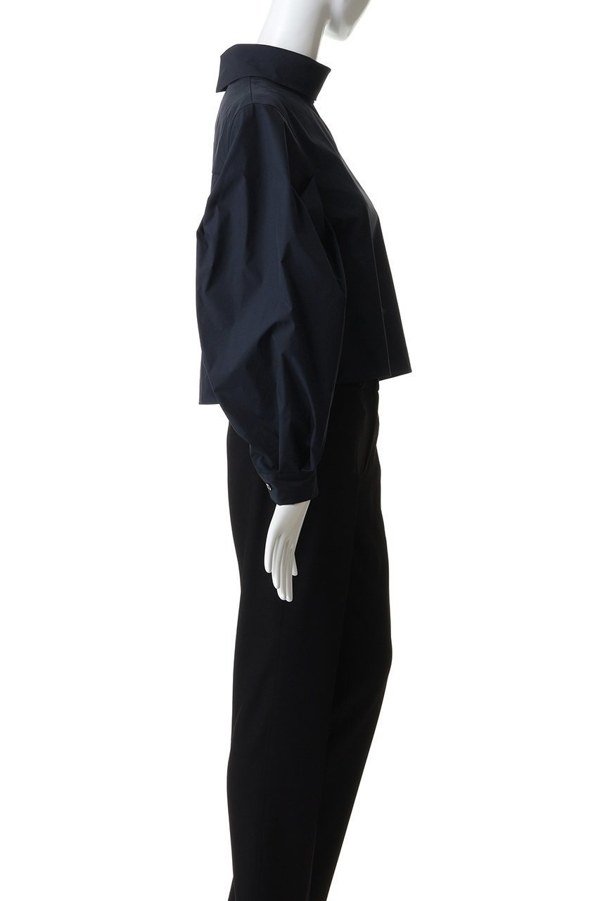 【リムアーク/RIM.ARK】のFolded neck tuck blouse/ブラウス 人気、トレンドファッション・服の通販 founy(ファニー) 　ファッション　Fashion　レディースファッション　Fashion for Women　トップス・カットソー　Cut & Sew Tops　シャツ・ブラウス・オフィスカジュアル　Elegant Blouses & Button-Ups　おすすめ　Recommended / Our Picks　シルキー　Silky, Smooth Texture　スリーブ　Sleeve, Long Sleeve / Short Sleeve　タイプライター　Typewriter Fabric, Crisp Cotton　ダウン　Down, Puffer　デニム　Denim, Jeans Material　ハイネック　High Neck, Mock Neck　フォルム　Silhouette, Form　ロング　Long, Long-Length　エレガント 上品　Elegant　入学式　Entrance Ceremony　other-3|ID: prp329100004901536 ipo3291000000036678751