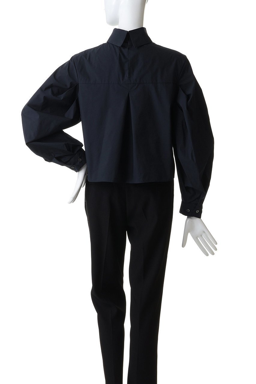 【リムアーク/RIM.ARK】のFolded neck tuck blouse/ブラウス 人気、トレンドファッション・服の通販 founy(ファニー) 　ファッション　Fashion　レディースファッション　Fashion for Women　トップス・カットソー　Cut & Sew Tops　シャツ・ブラウス・オフィスカジュアル　Elegant Blouses & Button-Ups　おすすめ　Recommended / Our Picks　シルキー　Silky, Smooth Texture　スリーブ　Sleeve, Long Sleeve / Short Sleeve　タイプライター　Typewriter Fabric, Crisp Cotton　ダウン　Down, Puffer　デニム　Denim, Jeans Material　ハイネック　High Neck, Mock Neck　フォルム　Silhouette, Form　ロング　Long, Long-Length　エレガント 上品　Elegant　入学式　Entrance Ceremony　other-4|ID: prp329100004901536 ipo3291000000036678752