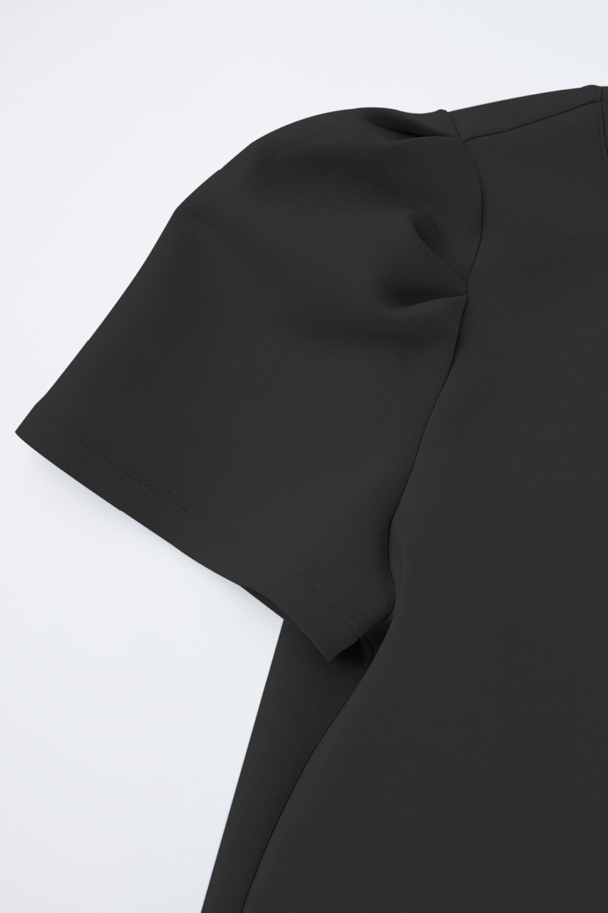 【デイジーリン/DAISY LIN】のジャージードレス“Airy Puff” 人気、トレンドファッション・服の通販 founy(ファニー) 　ファッション　Fashion　レディースファッション　Fashion for Women　ワンピース　Dresses　フォーマル・パーティードレス・結婚式用ドレス　Elegant & Casual Dresses　チュニック　Tunic Tops & Dresses　ウォッシャブル　Machine Washable　カーディガン　Cardigan, Knitwear　ストレッチ　Stretch, Stretchy Fabric　スリーブ　Sleeve, Long Sleeve / Short Sleeve　タイツ　Tights, Legwear　チュニック　Tunic, Long Top　ドレス　Dress, One-Piece　なめらか　Smooth, Silky Texture　バランス　Balance, Style Balance　フレア　Flare, Flared　冬　Winter / This Winter　エレガント 上品　Elegant　年末年始　Year-end and New Year Holidays　other-3|ID: prp329100004901544 ipo3291000000036678829