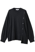 【エンフォルド/ENFOLD】のTWO-WAY PULLOVER 人気、トレンドファッション・服の通販 founy(ファニー) ファッション Fashion レディースファッション Fashion for Women トップス・カットソー Cut & Sew Tops シャツ・ブラウス・オフィスカジュアル Elegant Blouses & Button-Ups カジュアルプルオーバー・ニットトップス Pullovers & Knit Tops / Casual Pullovers スリーブ Sleeve, Long Sleeve / Short Sleeve ロング Long, Long-Length エレガント 上品 Elegant thumbnail チャコールグレー|ID: prp329100004901581 ipo3291000000036679155