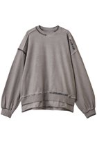 【メゾンスペシャル/MAISON SPECIAL】の【UNISEX】オーバーダイエンブロイダリー クルースウェット 人気、トレンドファッション・服の通販 founy(ファニー) ファッション Fashion レディースファッション Fashion for Women トップス・カットソー Cut & Sew Tops シャツ・ブラウス・オフィスカジュアル Elegant Blouses & Button-Ups レディースパーカー・カジュアルフーディー Casual Hoodies & Sweatshirts ロングTシャツ・Tシャツ Longline T-Shirts & Tees スウェット・クルーネックトップス Sweatshirts & Crewnecks / Relaxed Fit Sweat Tops カットソー・ベーシックTシャツ Cut-and-Sewn Tops / Stretch Tees & Basics ユニセックス Unisex, Genderless ダメージ Distressed, Destroyed ブリーチ Bleach, Washed Finish ランダム Random, Irregular thumbnail G.BGE(グレーベージュ)|ID: prp329100004901591 ipo3291000000036679236