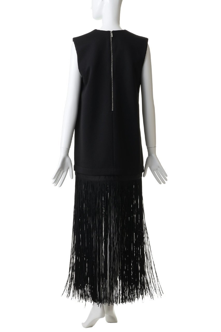 【プランク プロジェクト/PRANK PROJECT】のフリンジワンピース 人気、トレンドファッション・服の通販 founy(ファニー) 　ファッション　Fashion　レディースファッション　Fashion for Women　ワンピース　Dresses　チュニック　Tunic Tops & Dresses　カッティング　Cutting Detail　シンプル　Simple, Minimal　ジャケット　Jacket, Outerwear　チュニック　Tunic, Long Top　ドレス　Dress, One-Piece　フォルム　Silhouette, Form　フリンジ　Fringe, Tassel　ロング　Long, Long-Length　other-4|ID: prp329100004901601 ipo3291000000036679381