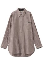 【プランク プロジェクト/PRANK PROJECT】のオーバーシャツ 人気、トレンドファッション・服の通販 founy(ファニー) ファッション Fashion レディースファッション Fashion for Women トップス・カットソー Cut & Sew Tops シャツ・ブラウス・オフィスカジュアル Elegant Blouses & Button-Ups カフス Cuff Design キュプラ Cupro, Eco Fabric シェイプ Shape, Slim Fit スリット Slit, Slit Detail スリーブ Sleeve, Long Sleeve / Short Sleeve パジャマ Pajamas, Sleepwear フォルム Silhouette, Form リラックス Relax, Relaxed Fit ロング Long, Long-Length エレガント 上品 Elegant 羽織 Haori, Light Jacket thumbnail BRN(ブラウン)|ID: prp329100004901609 ipo3291000000036679471