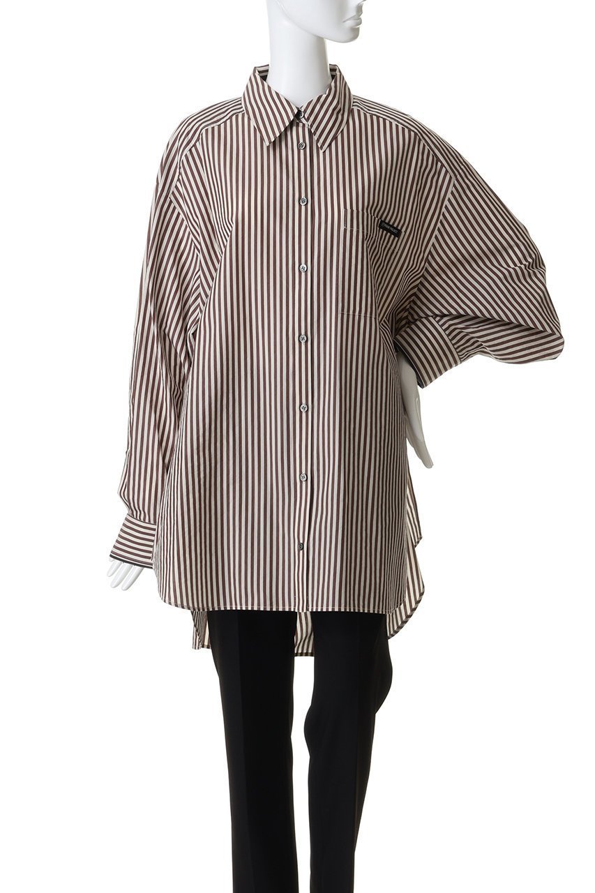 【プランク プロジェクト/PRANK PROJECT】のオーバーシャツ 人気、トレンドファッション・服の通販 founy(ファニー) 　ファッション　Fashion　レディースファッション　Fashion for Women　トップス・カットソー　Cut & Sew Tops　シャツ・ブラウス・オフィスカジュアル　Elegant Blouses & Button-Ups　カフス　Cuff Design　キュプラ　Cupro, Eco Fabric　シェイプ　Shape, Slim Fit　スリット　Slit, Slit Detail　スリーブ　Sleeve, Long Sleeve / Short Sleeve　パジャマ　Pajamas, Sleepwear　フォルム　Silhouette, Form　リラックス　Relax, Relaxed Fit　ロング　Long, Long-Length　エレガント 上品　Elegant　羽織　Haori, Light Jacket　other-2|ID: prp329100004901609 ipo3291000000036711383