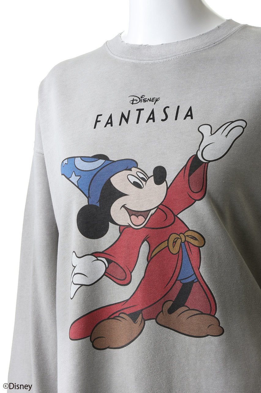 【メゾンスペシャル/MAISON SPECIAL】の【UNISEX】【MOVIE SERIES】「FANTASIA」-HAND-ロングスリーブTシャツ 人気、トレンドファッション・服の通販 founy(ファニー) 　ファッション　Fashion　レディースファッション　Fashion for Women　トップス・カットソー　Cut & Sew Tops　シャツ・ブラウス・オフィスカジュアル　Elegant Blouses & Button-Ups　ロングTシャツ・Tシャツ　Longline T-Shirts & Tees　カットソー・ベーシックTシャツ　Cut-and-Sewn Tops / Stretch Tees & Basics　ユニセックス　Unisex, Genderless　インナー　Innerwear　キャラクター　Character, Licensed Characters　クラシック　Classic, Timeless Style　グラフィック　Graphic, Graphic Design　スリーブ　Sleeve, Long Sleeve / Short Sleeve　プリント　Print, Printed Pattern　ユーズド　Used, Vintage-Look　リアル　Real, Realistic　ロング　Long, Long-Length　ヴィンテージ　Vintage Style　other-7|ID: prp329100004901619 ipo3291000000036679590