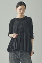 【カレンソロジー/Curensology】のバードシシュウキャミソール ブラック|ID: prp329100004901626 ipo3291000000036679651