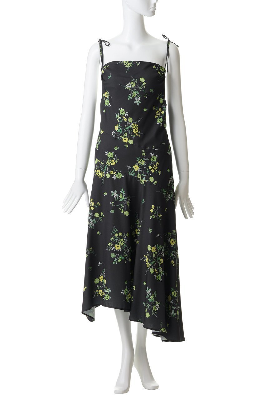 【メゾンスペシャル/MAISON SPECIAL】のFlower Camisole Dress/フラワーキャミワンピース 人気、トレンドファッション・服の通販 founy(ファニー) 　ファッション　Fashion　レディースファッション　Fashion for Women　ワンピース　Dresses　フォーマル・パーティードレス・結婚式用ドレス　Elegant & Casual Dresses　キャミソールワンピース　Camisole Dresses　チュニック　Tunic Tops & Dresses　アシンメトリー　Asymmetrical Style　クール　Cool, Chic　チュニック　Tunic, Long Top　バランス　Balance, Style Balance　パターン　Pattern, Design Print　フラワー　Flower, Floral　プリント　Print, Printed Pattern　リボン　Ribbon, Bow　ロング　Long, Long-Length　other-2|ID: prp329100004901636 ipo3291000000036711469