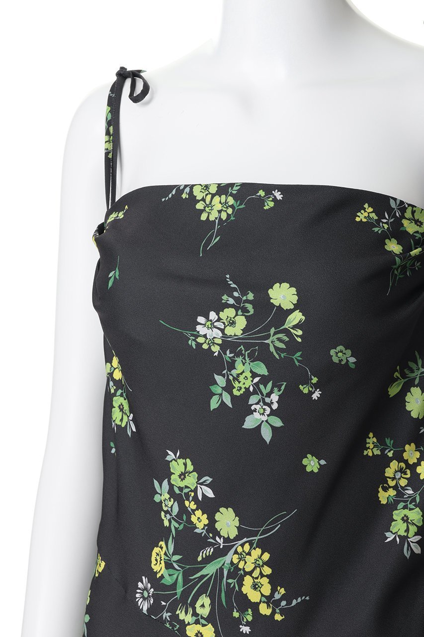 【メゾンスペシャル/MAISON SPECIAL】のFlower Camisole Dress/フラワーキャミワンピース 人気、トレンドファッション・服の通販 founy(ファニー) 　ファッション　Fashion　レディースファッション　Fashion for Women　ワンピース　Dresses　フォーマル・パーティードレス・結婚式用ドレス　Elegant & Casual Dresses　キャミソールワンピース　Camisole Dresses　チュニック　Tunic Tops & Dresses　アシンメトリー　Asymmetrical Style　クール　Cool, Chic　チュニック　Tunic, Long Top　バランス　Balance, Style Balance　パターン　Pattern, Design Print　フラワー　Flower, Floral　プリント　Print, Printed Pattern　リボン　Ribbon, Bow　ロング　Long, Long-Length　other-5|ID: prp329100004901636 ipo3291000000036711472