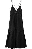 【メゾンスペシャル/MAISON SPECIAL】のJacquard Camisole One-Piece/ジャガードキャミワンピース 人気、トレンドファッション・服の通販 founy(ファニー) ファッション Fashion レディースファッション Fashion for Women ワンピース Dresses キャミソールワンピース Camisole Dresses チュニック Tunic Tops & Dresses イエロー Yellow ジャカード/ジャガード Jacquard, Woven Pattern スニーカー Sneakers, Trainers チュニック Tunic, Long Top ミックス Mix, Mixed Style レオパード Leopard, Animal Print ロング Long, Long-Length thumbnail BLK(ブラック)|ID: prp329100004901637 ipo3291000000036679783