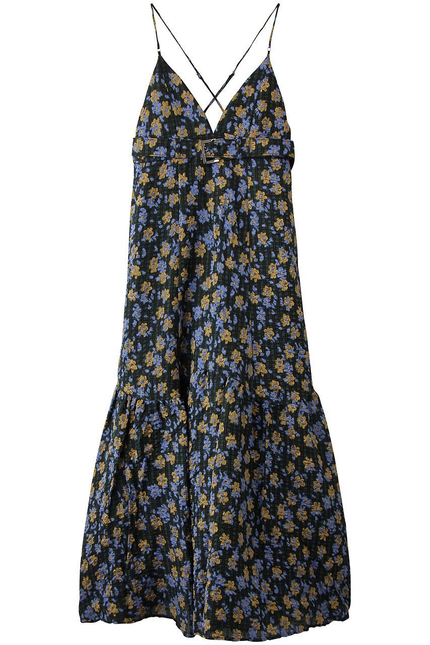 【メゾンスペシャル/MAISON SPECIAL】のJacquard Camisole One-Piece/ジャガードキャミワンピース インテリア・キッズ・メンズ・レディースファッション・服の通販 founy(ファニー) ファッション Fashion レディースファッション Fashion for Women ワンピース Dresses キャミソールワンピース Camisole Dresses チュニック Tunic Tops & Dresses イエロー Yellow ジャカード/ジャガード Jacquard, Woven Pattern スニーカー Sneakers, Trainers チュニック Tunic, Long Top ミックス Mix, Mixed Style レオパード Leopard, Animal Print ロング Long, Long-Length BLU(ブルー)|ID: prp329100004901637 ipo3291000000036679784