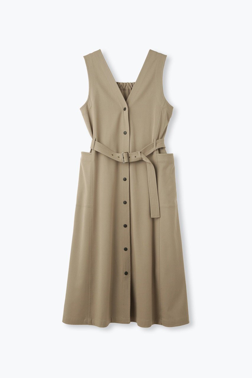 【レリル/lelill】の2WAY Aラインベルテッドワンピース インテリア・キッズ・メンズ・レディースファッション・服の通販 founy(ファウニー) 　ファッション　Fashion　レディースファッション　Fashion for Women　ワンピース　Dresses　チュニック　Tunic Tops & Dresses　シューズ　Shoes, Footwear　チュニック　Tunic, Long Top　冬　Winter / This Winter　定番　Standard, Basic Item　春　Spring　グレージュ|ID: prp329100004901646 ipo3291000000036679880