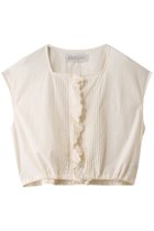 【ミディウミ/MidiUmi】のpin tuck lace vest ベスト 人気、トレンドファッション・服の通販 founy(ファニー) ファッション Fashion レディースファッション Fashion for Women アウター Coat / Outerwear Collection トップス・カットソー Cut & Sew Tops キャミソール&ノースリーブ Camisoles & Sleeveless Tops シャツ・ブラウス・オフィスカジュアル Elegant Blouses & Button-Ups ベスト&ジレ / 重ね着スタイル Vests & Gilets ショート Short, Short Length シンプル Simple, Minimal スクエア Square, Square Shape ノースリーブ Sleeveless, No-Sleeve バランス Balance, Style Balance フェミニン Feminine, Girly ベスト Vest, Waistcoat レース Lace, Lace Fabric thumbnail ivory|ID: prp329100004901657 ipo3291000000036679976