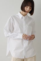 【ウィムガゼット/Whim Gazette】のブロードシャツ 人気、トレンドファッション・服の通販 founy(ファニー) ファッション Fashion レディースファッション Fashion for Women トップス・カットソー Cut & Sew Tops シャツ・ブラウス・オフィスカジュアル Elegant Blouses & Button-Ups おすすめ Recommended / Our Picks シンプル Simple, Minimal スウェット / スエット Sweatshirt, Sweatwear スリーブ Sleeve, Long Sleeve / Short Sleeve トレンド Trend, Trending Now ブロード Broadcloth, Fine Cotton ベーシック Basic, Essential ポケット Pocket, Pocket Detail ロング Long, Long-Length thumbnail オフホワイト|ID: prp329100004901684 ipo3291000000036680289