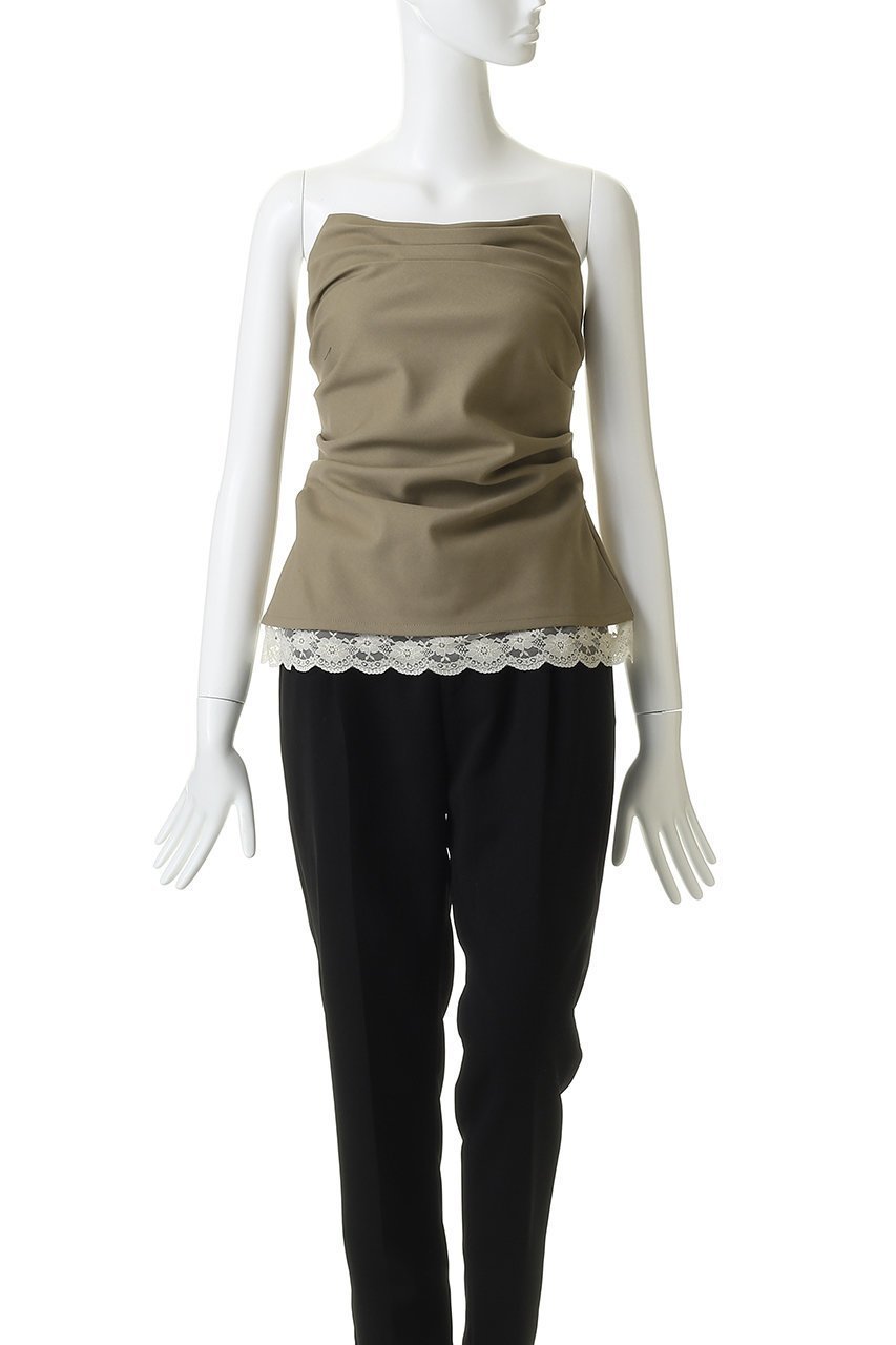 【プランク プロジェクト/PRANK PROJECT】のドレープベアトップ 人気、トレンドファッション・服の通販 founy(ファニー) 　ファッション　Fashion　レディースファッション　Fashion for Women　トップス・カットソー　Cut & Sew Tops　キャミソール&ノースリーブ　Camisoles & Sleeveless Tops　シャツ・ブラウス・オフィスカジュアル　Elegant Blouses & Button-Ups　ロングTシャツ・Tシャツ　Longline T-Shirts & Tees　カットソー・ベーシックTシャツ　Cut-and-Sewn Tops / Stretch Tees & Basics　おすすめ　Recommended / Our Picks　オックス　Oxford Fabric　カッティング　Cutting Detail　キャミソール　Camisole, Spaghetti Strap Top　タンク　Tank Top, Sleeveless Top　ドレープ　Drape, Draping Fabric　ボトム　Bottoms, Lower Wear　マニッシュ　Mannish, Boyish　ワイド　Wide, Wide Fit　再入荷　Restock / Back in Stock　other-2|ID: prp329100004901693 ipo3291000000036711605