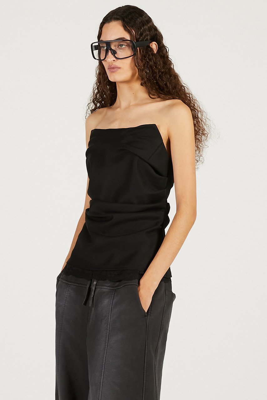 【プランク プロジェクト/PRANK PROJECT】のドレープベアトップ 人気、トレンドファッション・服の通販 founy(ファニー) 　ファッション　Fashion　レディースファッション　Fashion for Women　トップス・カットソー　Cut & Sew Tops　キャミソール&ノースリーブ　Camisoles & Sleeveless Tops　シャツ・ブラウス・オフィスカジュアル　Elegant Blouses & Button-Ups　ロングTシャツ・Tシャツ　Longline T-Shirts & Tees　カットソー・ベーシックTシャツ　Cut-and-Sewn Tops / Stretch Tees & Basics　おすすめ　Recommended / Our Picks　オックス　Oxford Fabric　カッティング　Cutting Detail　キャミソール　Camisole, Spaghetti Strap Top　タンク　Tank Top, Sleeveless Top　ドレープ　Drape, Draping Fabric　ボトム　Bottoms, Lower Wear　マニッシュ　Mannish, Boyish　ワイド　Wide, Wide Fit　再入荷　Restock / Back in Stock　other-8|ID: prp329100004901693 ipo3291000000036711612