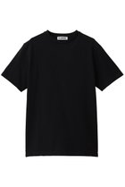 【ジル サンダー/JIL SANDER】の【JIL SANDER+】レザーパッチ付き クルーネック ショートスリーブTシャツ 人気、トレンドファッション・服の通販 founy(ファニー) ファッション Fashion レディースファッション Fashion for Women トップス・カットソー Cut & Sew Tops シャツ・ブラウス・オフィスカジュアル Elegant Blouses & Button-Ups ロングTシャツ・Tシャツ Longline T-Shirts & Tees カットソー・ベーシックTシャツ Cut-and-Sewn Tops / Stretch Tees & Basics ショート Short, Short Length シンプル Simple, Minimal スリーブ Sleeve, Long Sleeve / Short Sleeve バランス Balance, Style Balance パッチ Patch, Appliqué ベーシック Basic, Essential ボトム Bottoms, Lower Wear thumbnail ブラック|ID: prp329100004901699 ipo3291000000036680424
