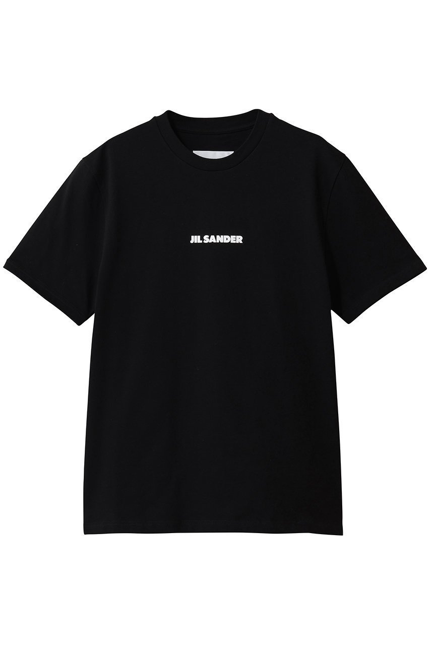 【ジル サンダー/JIL SANDER】のSMALL LOGO Tシャツ インテリア・キッズ・メンズ・レディースファッション・服の通販 founy(ファニー) ファッション Fashion レディースファッション Fashion for Women トップス・カットソー Cut & Sew Tops シャツ・ブラウス・オフィスカジュアル Elegant Blouses & Button-Ups ロングTシャツ・Tシャツ Longline T-Shirts & Tees カットソー・ベーシックTシャツ Cut-and-Sewn Tops / Stretch Tees & Basics ショート Short, Short Length シンプル Simple, Minimal スタンダード Standard, Basic スリーブ Sleeve, Long Sleeve / Short Sleeve エレガント 上品 Elegant ブラック|ID: prp329100004901701 ipo3291000000036680437