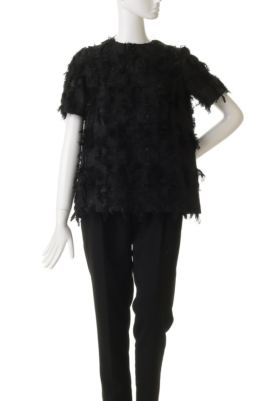 【エムフィル/M Fil】のラメクロス ジャカード フォルムブラウス 人気、トレンドファッション・服の通販 founy(ファニー) ファッション Fashion レディースファッション Fashion for Women トップス・カットソー Cut & Sew Tops シャツ・ブラウス・オフィスカジュアル Elegant Blouses & Button-Ups インナー Innerwear ショート Short, Short Length ジャカード/ジャガード Jacquard, Woven Pattern スリーブ Sleeve, Long Sleeve / Short Sleeve フォルム Silhouette, Form メッシュ Mesh, Net Fabric ラグジュアリー Luxury, Elegant 人気 Popular, Best Seller 今季 This Season, Current Season other-2|ID: prp329100004901708 ipo3291000000036680505