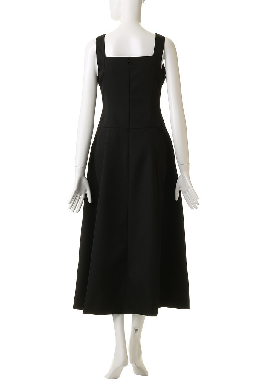 【ランバン オン ブルー/LANVIN en Bleu】のマットサテンフレアワンピース 人気、トレンドファッション・服の通販 founy(ファニー) 　ファッション　Fashion　レディースファッション　Fashion for Women　ワンピース　Dresses　チュニック　Tunic Tops & Dresses　オケージョン　Occasion Wear　サテン　Satin, Glossy Fabric　チュニック　Tunic, Long Top　フィット　Fit, Slim Fit　フレア　Flare, Flared　ロング　Long, Long-Length　エレガント 上品　Elegant　other-4|ID: prp329100004901718 ipo3291000000036711647