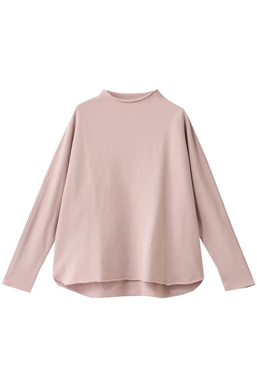 【フランク&アイリーン/Frank&Eileen】のEFFIE TRIPLE FLEECE モックネックロングスリーブカットソー インテリア・キッズ・メンズ・レディースファッション・服の通販 founy(ファニー) 　ファッション　Fashion　レディースファッション　Fashion for Women　トップス・カットソー　Cut & Sew Tops　シャツ・ブラウス・オフィスカジュアル　Elegant Blouses & Button-Ups　ロングTシャツ・Tシャツ　Longline T-Shirts & Tees　カットソー・ベーシックTシャツ　Cut-and-Sewn Tops / Stretch Tees & Basics　カットソー　Cut and Sewn Top　スリーブ　Sleeve, Long Sleeve / Short Sleeve　リラックス　Relax, Relaxed Fit　ロング　Long, Long-Length　エレガント 上品　Elegant　ピンク|ID: prp329100004901721 ipo3291000000036680605