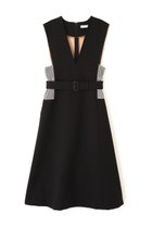 【アドーア/ADORE】のバイカラーボンディングワンピース 人気、トレンドファッション・服の通販 founy(ファニー) ファッション Fashion レディースファッション Fashion for Women ワンピース Dresses チュニック Tunic Tops & Dresses チュニック Tunic, Long Top フォルム Silhouette, Form ボンディング Bonding, Bonded Fabric メッシュ Mesh, Net Fabric ロング Long, Long-Length thumbnail ブラック|ID: prp329100004901722 ipo3291000000036680628