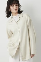 【ウィムガゼット/Whim Gazette】の【THE PAUSE】フィブリルリラックスシャツ ベージュ|ID: prp329100004901734 ipo3291000000036950500