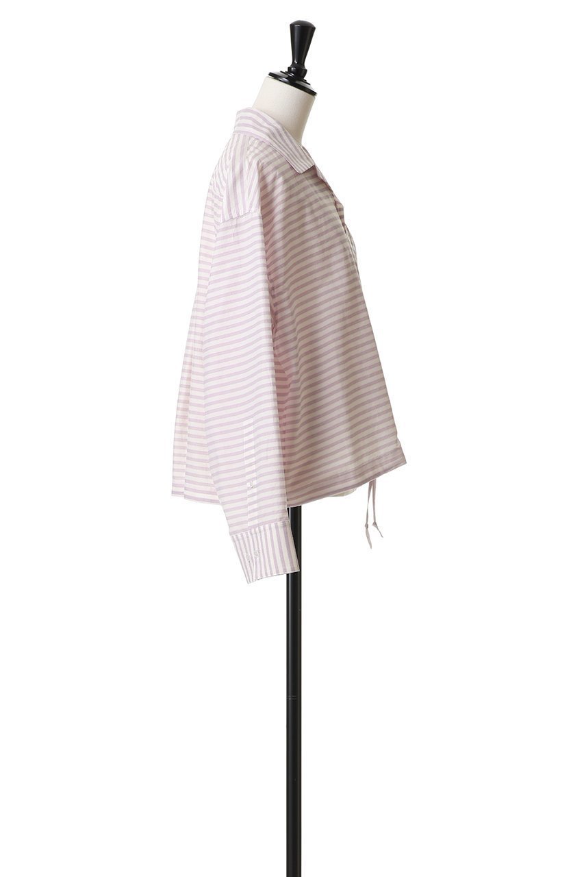 【ブラミンク/BLAMINK】のボーダーロングスリーブシャツ 人気、トレンドファッション・服の通販 founy(ファニー) ファッション Fashion レディースファッション Fashion for Women トップス・カットソー Cut & Sew Tops シャツ・ブラウス・オフィスカジュアル Elegant Blouses & Button-Ups スリーブ Sleeve, Long Sleeve / Short Sleeve ボーダー Border, Stripe ロング Long, Long-Length ワイド Wide, Wide Fit 夏 Summer 春 Spring S/S・春夏 SS, Spring/Summer, Warm Season 羽織 Haori, Light Jacket other-3|ID: prp329100004901738 ipo3291000000036680790