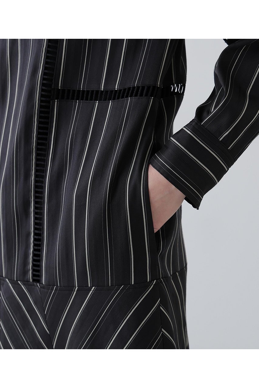 【アドーア/ADORE】のマルチストライプジャガードワンピース 人気、トレンドファッション・服の通販 founy(ファニー) 　ファッション　Fashion　レディースファッション　Fashion for Women　ワンピース　Dresses　チュニック　Tunic Tops & Dresses　ジャカード／ジャガード　Jacquard, Woven Pattern　ストライプ　Stripe, Striped Pattern　チュニック　Tunic, Long Top　ボーダー　Border, Stripe　レース　Lace, Lace Fabric　ロング　Long, Long-Length　エレガント 上品　Elegant　other-8|ID: prp329100004901743 ipo3291000000036680829