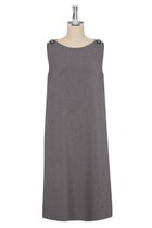 【デイジーリン/DAISY LIN】のTulip Dress 人気、トレンドファッション・服の通販 founy(ファニー) ファッション Fashion レディースファッション Fashion for Women ワンピース Dresses フォーマル・パーティードレス・結婚式用ドレス Elegant & Casual Dresses チュニック Tunic Tops & Dresses アンティーク Antique-Inspired ウォッシャブル Machine Washable カッティング Cutting Detail シンプル Simple, Minimal タートルネック Turtleneck, High Neck チュニック Tunic, Long Top パターン Pattern, Design Print thumbnail グレー|ID: prp329100004901746 ipo3291000000036680851