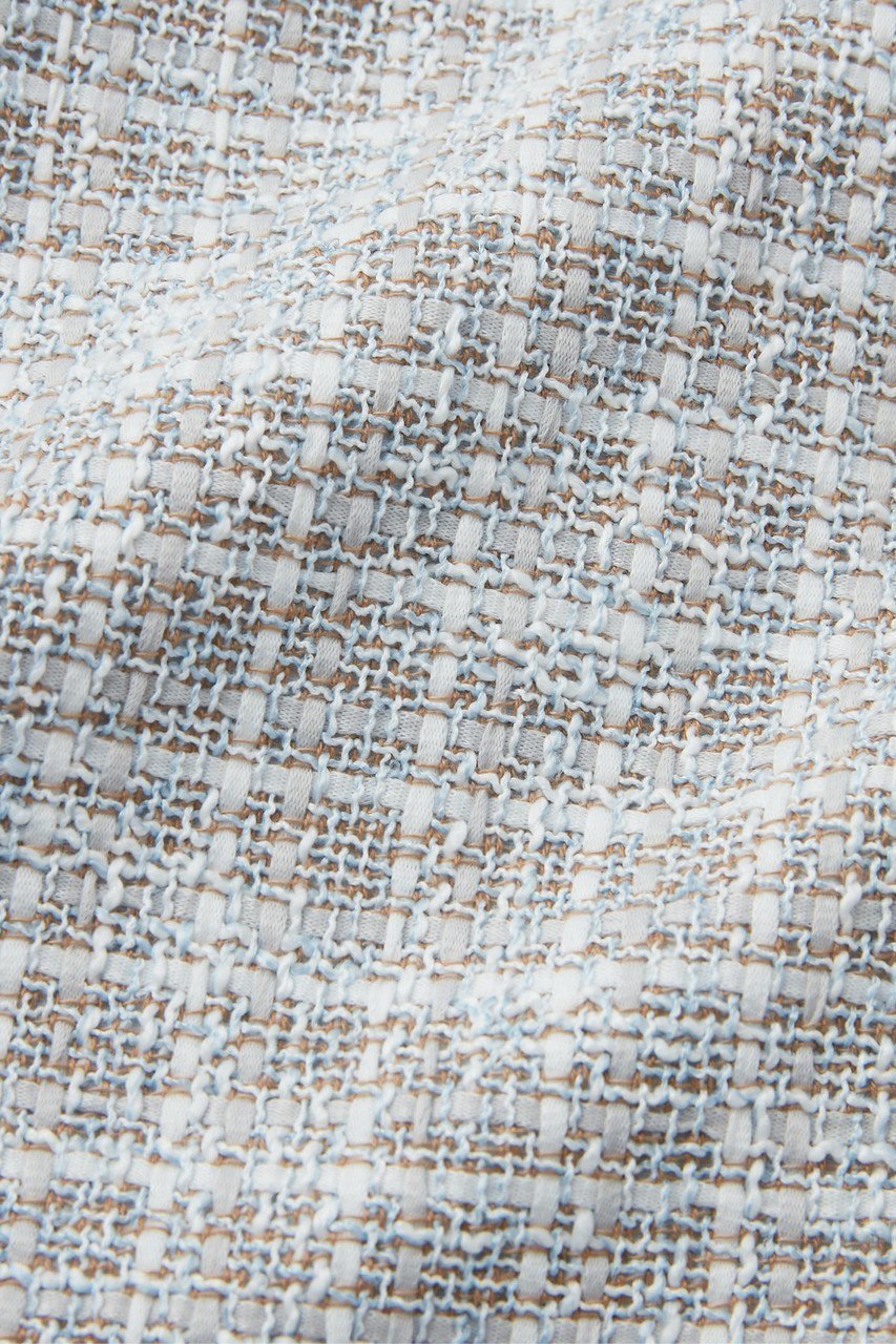 【デイジーリン/DAISY LIN】のWashable Tweed “Elegant Puff Dress” 人気、トレンドファッション・服の通販 founy(ファニー) 　ファッション　Fashion　レディースファッション　Fashion for Women　ワンピース　Dresses　フォーマル・パーティードレス・結婚式用ドレス　Elegant & Casual Dresses　チュニック　Tunic Tops & Dresses　エレガント 上品　Elegant　洗える　Machine Washable　クラシック　Classic, Timeless Style　スリーブ　Sleeve, Long Sleeve / Short Sleeve　チュニック　Tunic, Long Top　ツイード　Twill, Twill Weave　定番　Standard, Basic Item　フリンジ　Fringe, Tassel　ボックス　Boxy, Box Shape　リラックス　Relax, Relaxed Fit　other-5|ID: prp329100004901748 ipo3291000000036680875