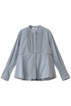 【マリリンムーン/MARILYN MOON】の【SOI-MeME】ピンタックブザムエンブロイダリーブラウス サックス|ID: prp329100004901750 ipo3291000000036865783