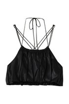 【メゾンスペシャル/MAISON SPECIAL】のGathered Balloon Vegan Leather Bustier/ギャザーバルーンフェイクレザービスチェ BLK(ブラック)|ID: prp329100004901766 ipo3291000000036681062