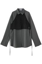 【メゾンスペシャル/MAISON SPECIAL】のSheer Bustier Combi Shorts/シアービスチェコンビシャツ GRY(グレー)|ID: prp329100004901770 ipo3291000000036681111