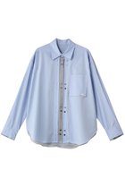 【メゾンスペシャル/MAISON SPECIAL】のSheer Shirt/シースルーシャツ 人気、トレンドファッション・服の通販 founy(ファニー) ファッション Fashion レディースファッション Fashion for Women トップス・カットソー Cut & Sew Tops シャツ・ブラウス・オフィスカジュアル Elegant Blouses & Button-Ups オーガンジー Organza Fabric 春 Spring クラシック Classic, Timeless Style シアー Sheer, See-Through シンプル Simple, Minimal スポーティ Sporty, Casual Athletic スリーブ Sleeve, Long Sleeve / Short Sleeve ロング Long, Long-Length ワイド Wide, Wide Fit thumbnail BLU(ブルー)|ID: prp329100004901772 ipo3291000000036681141