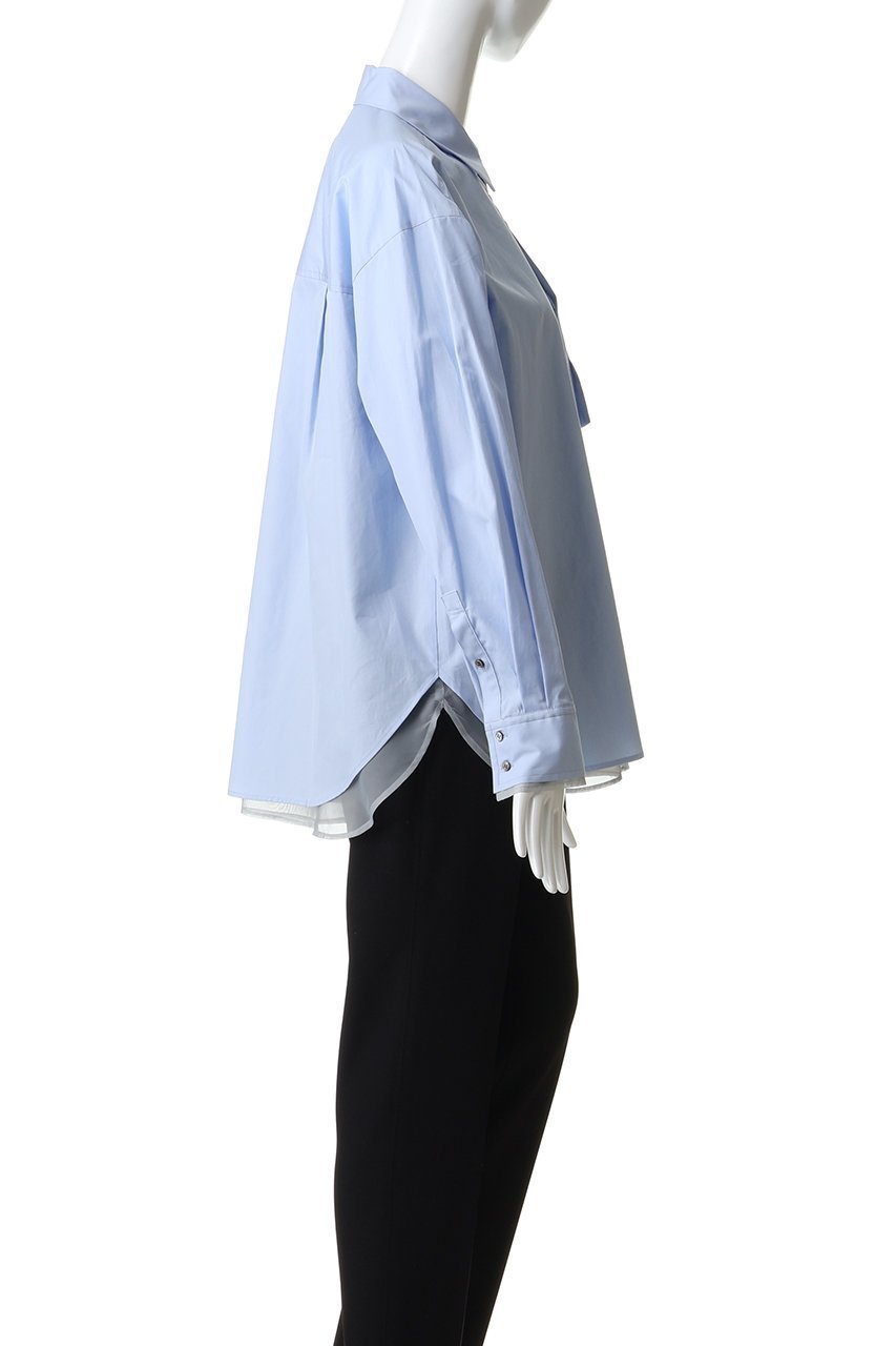 【メゾンスペシャル/MAISON SPECIAL】のSheer Shirt/シースルーシャツ 大人の最旬トレンドファッション＆コーディネート founy(ファウニー) 　ファッション　Fashion　レディースファッション　Fashion for Women　トップス・カットソー　Cut & Sew Tops　シャツ・ブラウス・オフィスカジュアル　Elegant Blouses & Button-Ups　オーガンジー　Organza Fabric　春　Spring　クラシック　Classic, Timeless Style　シアー　Sheer, See-Through　シンプル　Simple, Minimal　スポーティ　Sporty, Casual Athletic　スリーブ　Sleeve, Long Sleeve / Short Sleeve　ロング　Long, Long-Length　ワイド　Wide, Wide Fit　再入荷　Restock / Back in Stock　other-3|ID: prp329100004901772 ipo3291000000036681145