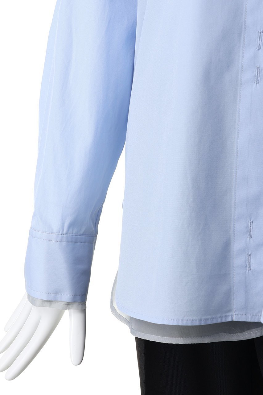 【メゾンスペシャル/MAISON SPECIAL】のSheer Shirt/シースルーシャツ 大人の最旬トレンドファッション＆コーディネート founy(ファウニー) 　ファッション　Fashion　レディースファッション　Fashion for Women　トップス・カットソー　Cut & Sew Tops　シャツ・ブラウス・オフィスカジュアル　Elegant Blouses & Button-Ups　オーガンジー　Organza Fabric　春　Spring　クラシック　Classic, Timeless Style　シアー　Sheer, See-Through　シンプル　Simple, Minimal　スポーティ　Sporty, Casual Athletic　スリーブ　Sleeve, Long Sleeve / Short Sleeve　ロング　Long, Long-Length　ワイド　Wide, Wide Fit　再入荷　Restock / Back in Stock　other-6|ID: prp329100004901772 ipo3291000000036681148