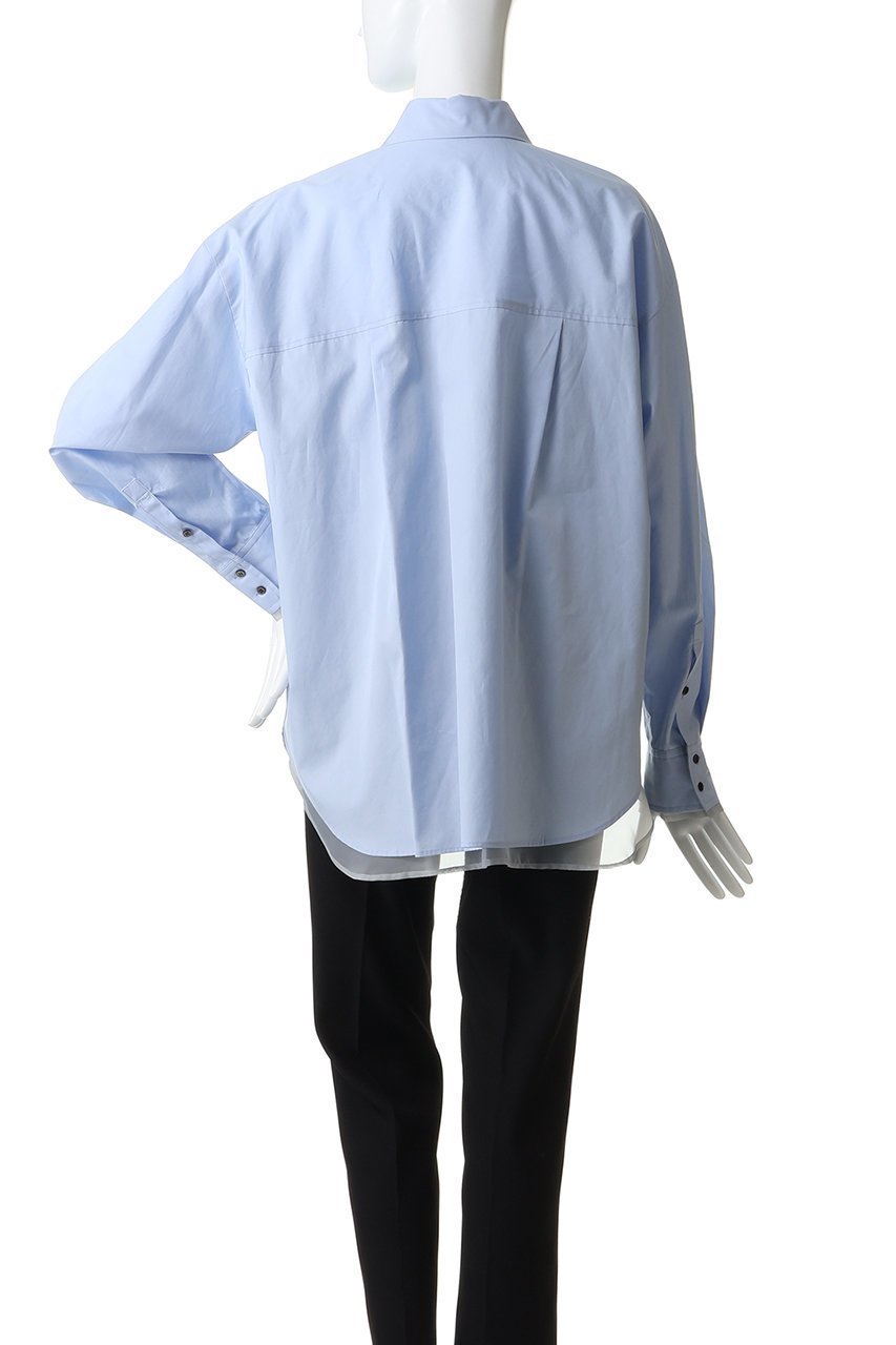 【メゾンスペシャル/MAISON SPECIAL】のSheer Shirt/シースルーシャツ 人気、トレンドファッション・服の通販 founy(ファニー) 　ファッション　Fashion　レディースファッション　Fashion for Women　トップス・カットソー　Cut & Sew Tops　シャツ・ブラウス・オフィスカジュアル　Elegant Blouses & Button-Ups　オーガンジー　Organza Fabric　春　Spring　クラシック　Classic, Timeless Style　シアー　Sheer, See-Through　シンプル　Simple, Minimal　スポーティ　Sporty, Casual Athletic　スリーブ　Sleeve, Long Sleeve / Short Sleeve　ロング　Long, Long-Length　ワイド　Wide, Wide Fit　other-4|ID: prp329100004901772 ipo3291000000036711779