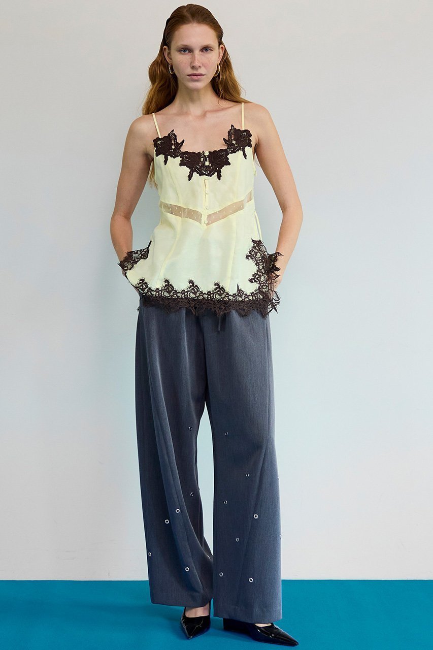 【メゾンスペシャル/MAISON SPECIAL】のLingerie Camisole/ランジェリーキャミ 人気、トレンドファッション・服の通販 founy(ファニー) ファッション Fashion レディースファッション Fashion for Women 下着・ランジェリー Lingerie & Intimates その他ランジェリー・インナーアイテム Other Lingerie / Intimates トップス・カットソー Cut & Sew Tops とろみ Fluid, Flowy Fabric キャミソール Camisole, Spaghetti Strap Top ジャケット Jacket, Outerwear タンク Tank Top, Sleeveless Top ランジェリー Lingerie, Intimate Wear レース Lace, Lace Fabric other-6|ID: prp329100004901774 ipo3291000000036681169