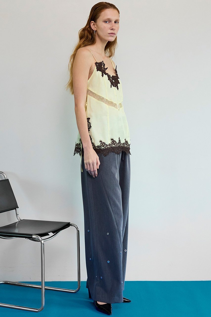 【メゾンスペシャル/MAISON SPECIAL】のLingerie Camisole/ランジェリーキャミ 人気、トレンドファッション・服の通販 founy(ファニー) ファッション Fashion レディースファッション Fashion for Women 下着・ランジェリー Lingerie & Intimates その他ランジェリー・インナーアイテム Other Lingerie / Intimates トップス・カットソー Cut & Sew Tops とろみ Fluid, Flowy Fabric キャミソール Camisole, Spaghetti Strap Top ジャケット Jacket, Outerwear タンク Tank Top, Sleeveless Top ランジェリー Lingerie, Intimate Wear レース Lace, Lace Fabric other-7|ID: prp329100004901774 ipo3291000000036681170