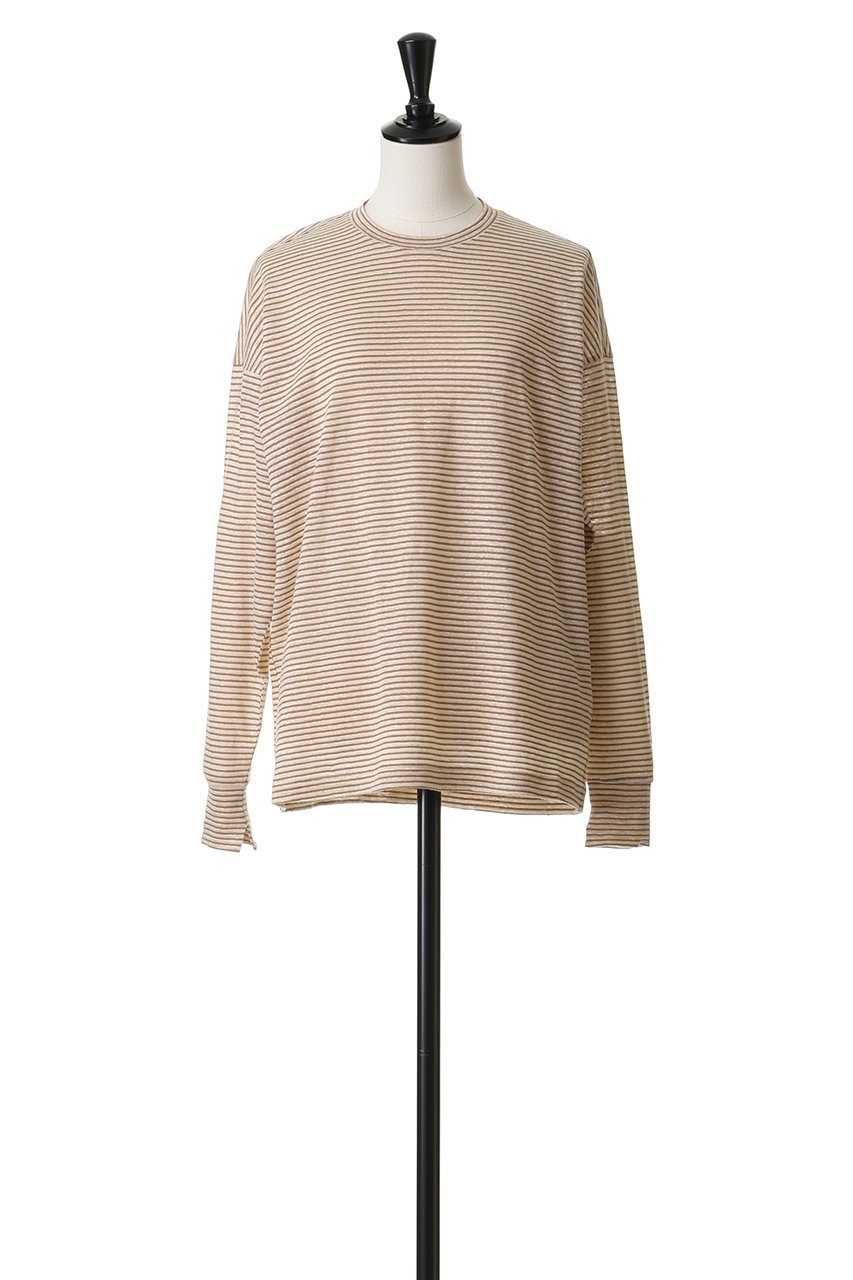 【ブラミンク/BLAMINK】のマルチボーダーロングスリーブ 人気、トレンドファッション・服の通販 founy(ファニー) 　ファッション　Fashion　レディースファッション　Fashion for Women　トップス・カットソー　Cut & Sew Tops　シャツ・ブラウス・オフィスカジュアル　Elegant Blouses & Button-Ups　ロングTシャツ・Tシャツ　Longline T-Shirts & Tees　カットソー・ベーシックTシャツ　Cut-and-Sewn Tops / Stretch Tees & Basics　インナー　Innerwear　スリーブ　Sleeve, Long Sleeve / Short Sleeve　ボーダー　Border, Stripe　ロング　Long, Long-Length　other-2|ID: prp329100004901780 ipo3291000000036681229