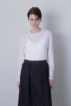 【ヒューエルミュージアム/hueLe Museum】の【hLM】カットアウトカットソー ホワイト|ID: prp329100004901786 ipo3291000000036681282