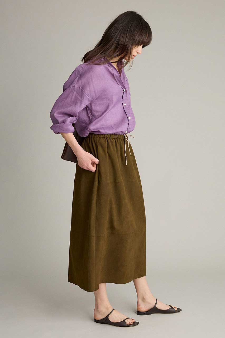 【ブリル/BRILL】のリネンスキッパーシャツ 大人の最旬トレンドファッション＆コーディネート founy(ファウニー) 　ファッション　Fashion　レディースファッション　Fashion for Women　トップス・カットソー　Cut & Sew Tops　シャツ・ブラウス・オフィスカジュアル　Elegant Blouses & Button-Ups　スリーブ　Sleeve, Long Sleeve / Short Sleeve　ポケット　Pocket, Pocket Detail　リネン　Linen, Linen Fabric　ロング　Long, Long-Length　other-8|ID: prp329100004901802 ipo3291000000036681904