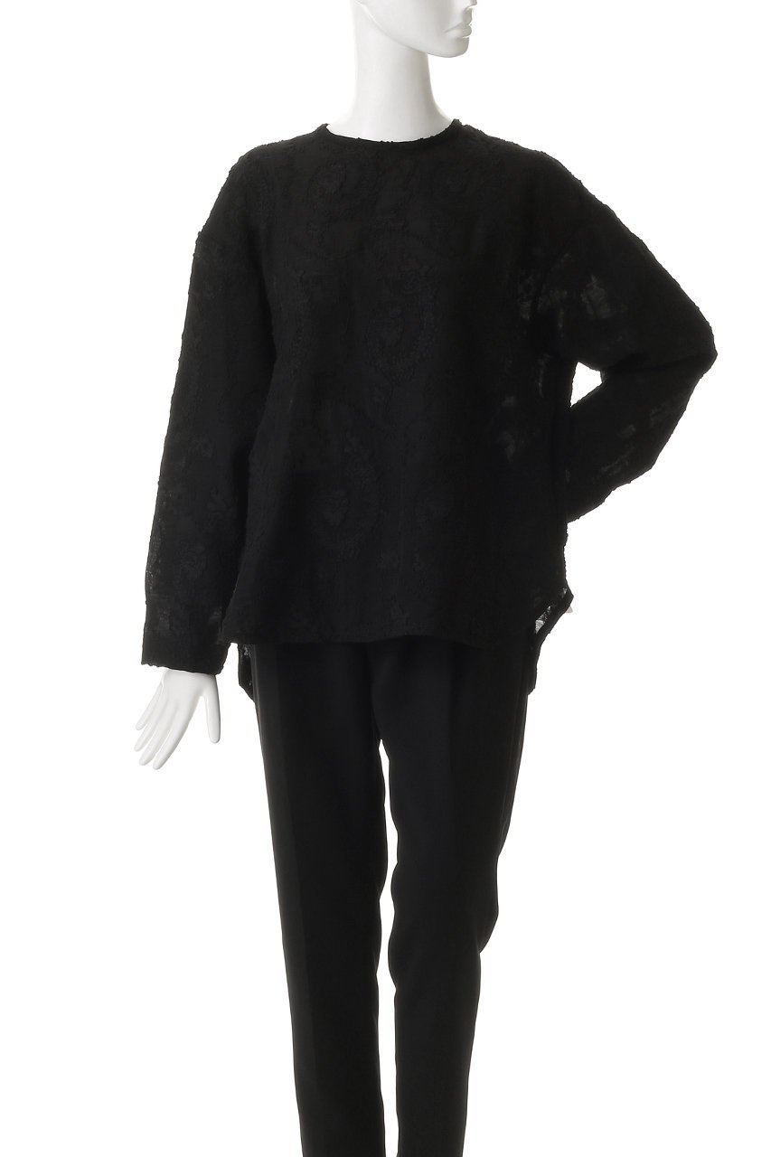 【フローレント/FLORENT】のカットジャカード クルーネック ブラウス 人気、トレンドファッション・服の通販 founy(ファニー) 　ファッション　Fashion　レディースファッション　Fashion for Women　トップス・カットソー　Cut & Sew Tops　シャツ・ブラウス・オフィスカジュアル　Elegant Blouses & Button-Ups　シンプル　Simple, Minimal　ジャカード／ジャガード　Jacquard, Woven Pattern　スリーブ　Sleeve, Long Sleeve / Short Sleeve　ロング　Long, Long-Length　新作・新入荷　New Arrivals / New In　other-2|ID: prp329100004901807 ipo3291000000036681956