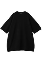 【ミズイロ インド/mizuiro ind】のcrew neck wide tunic チュニック black|ID: prp329100004901809 ipo3291000000036681975