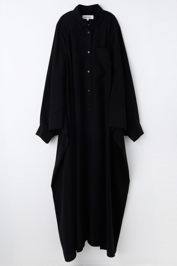 【エンフォルド/ENFOLD】のCIRCLE TUCK DRESS インテリア・キッズ・メンズ・レディースファッション・服の通販 founy(ファウニー) https://founy.com/ ファッション Fashion レディースファッション Fashion for Women ワンピース Dresses フォーマル・パーティードレス・結婚式用ドレス Elegant & Casual Dresses チュニック Tunic Tops & Dresses アシンメトリー Asymmetrical Style スーツ Suit, Formalwear チュニック Tunic, Long Top ドレス Dress, One-Piece パターン Pattern, Design Print フォルム Silhouette, Form ロング Long, Long-Length 切替 Switching, Contrast Panel 夏 Summer |ID: prp329100004901864 ipo3291000000036682476