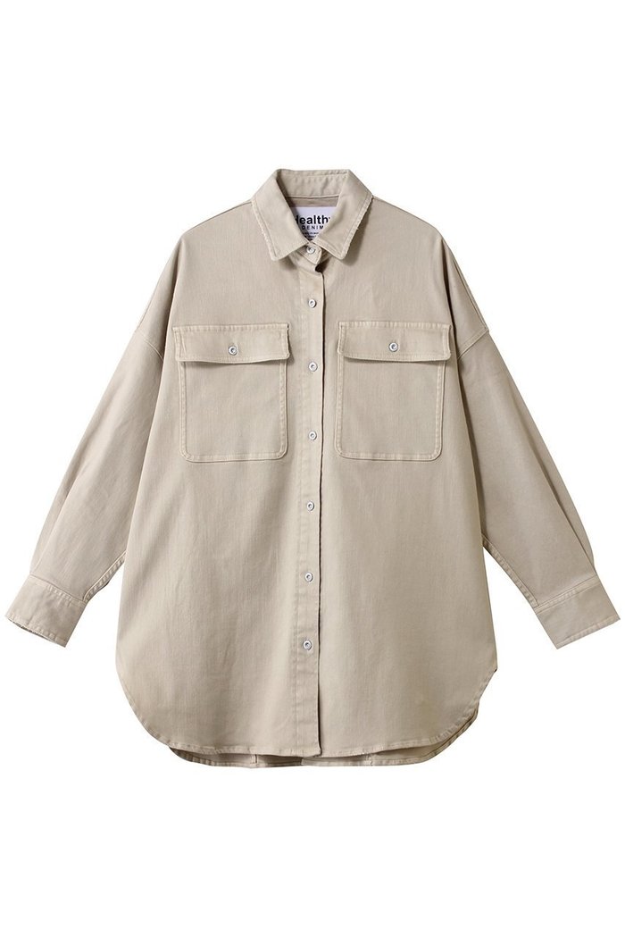 【ヘルシーデニム/Healthy Denim】のAlmond スーパービッグデニムシャツ インテリア・キッズ・メンズ・レディースファッション・服の通販 founy(ファウニー) https://founy.com/ ファッション Fashion レディースファッション Fashion for Women トップス・カットソー Cut & Sew Tops シャツ・ブラウス・オフィスカジュアル Elegant Blouses & Button-Ups なめらか Smooth, Silky Texture スリーブ Sleeve, Long Sleeve / Short Sleeve ダメージ Distressed, Destroyed チュニック Tunic, Long Top デニム Denim, Jeans Material ビッグ Big, Oversized フロント Front, Front Design ロング Long, Long-Length 今季 This Season, Current Season |ID: prp329100004901867 ipo3291000000036682504
