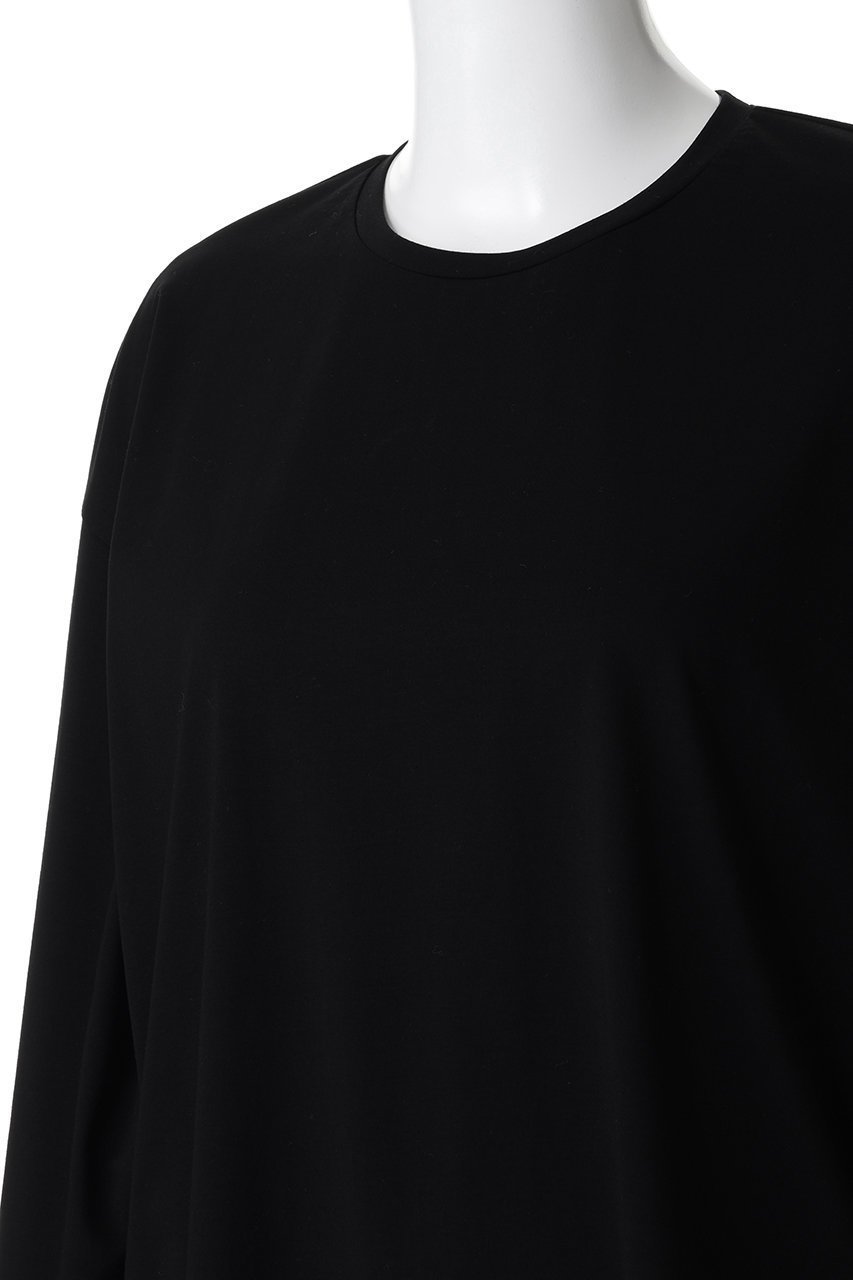 【エブール/ebure】の【店舗限定】ハイカウントプレーティング天竺 プルオーバーブラウス 人気、トレンドファッション・服の通販 founy(ファニー) 　ファッション　Fashion　レディースファッション　Fashion for Women　トップス・カットソー　Cut & Sew Tops　シャツ・ブラウス・オフィスカジュアル　Elegant Blouses & Button-Ups　カジュアルプルオーバー・ニットトップス　Pullovers & Knit Tops / Casual Pullovers　なめらか　Smooth, Silky Texture　カットソー　Cut and Sewn Top　シンプル　Simple, Minimal　ストレッチ　Stretch, Stretchy Fabric　スリット　Slit, Slit Detail　スリーブ　Sleeve, Long Sleeve / Short Sleeve　ロング　Long, Long-Length　エレガント 上品　Elegant　other-5|ID: prp329100004901871 ipo3291000000036682539