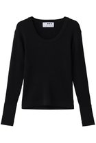 【スリー ドッツ/three dots】のリュクスレーヨン リブジェシカ 人気、トレンドファッション・服の通販 founy(ファニー) ファッション Fashion レディースファッション Fashion for Women トップス・カットソー Cut & Sew Tops シャツ・ブラウス・オフィスカジュアル Elegant Blouses & Button-Ups ロングTシャツ・Tシャツ Longline T-Shirts & Tees カットソー・ベーシックTシャツ Cut-and-Sewn Tops / Stretch Tees & Basics インナー Innerwear シンプル Simple, Minimal スリーブ Sleeve, Long Sleeve / Short Sleeve デコルテ Décolleté, Neckline ロング Long, Long-Length エレガント 上品 Elegant thumbnail ブラック|ID: prp329100004901875 ipo3291000000036682567