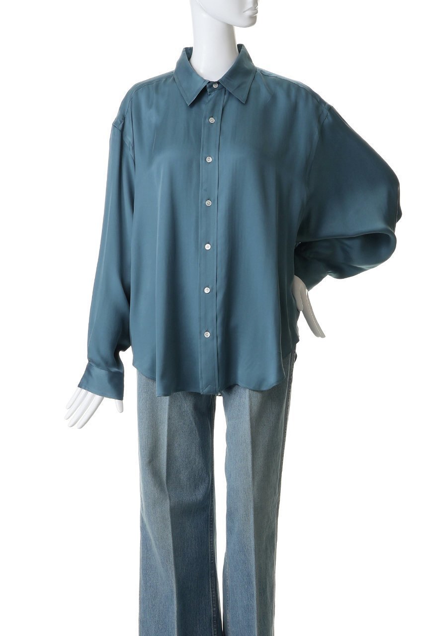 【シンゾーン/Shinzone】のシルキーキュプラシャツ 人気、トレンドファッション・服の通販 founy(ファニー) 　ファッション　Fashion　レディースファッション　Fashion for Women　トップス・カットソー　Cut & Sew Tops　シャツ・ブラウス・オフィスカジュアル　Elegant Blouses & Button-Ups　オケージョン　Occasion Wear　キュプラ　Cupro, Eco Fabric　サテン　Satin, Glossy Fabric　スリーブ　Sleeve, Long Sleeve / Short Sleeve　フィット　Fit, Slim Fit　ロング　Long, Long-Length　エレガント 上品　Elegant　定番　Standard, Basic Item　other-2|ID: prp329100004901881 ipo3291000000036682615