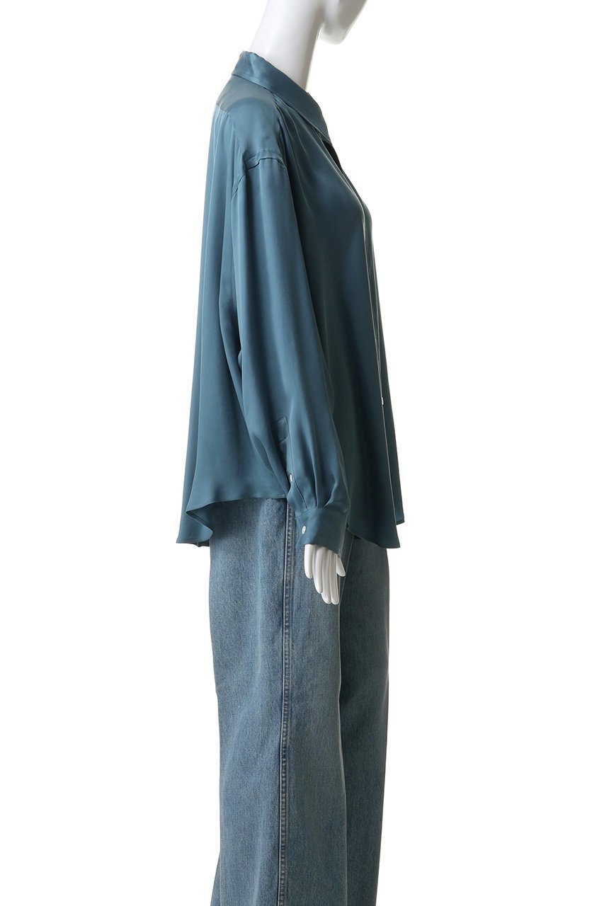 【シンゾーン/Shinzone】のシルキーキュプラシャツ 大人の最旬トレンドファッション＆コーディネート founy(ファウニー) 　ファッション　Fashion　レディースファッション　Fashion for Women　トップス・カットソー　Cut & Sew Tops　シャツ・ブラウス・オフィスカジュアル　Elegant Blouses & Button-Ups　オケージョン　Occasion Wear　キュプラ　Cupro, Eco Fabric　サテン　Satin, Glossy Fabric　スリーブ　Sleeve, Long Sleeve / Short Sleeve　フィット　Fit, Slim Fit　ロング　Long, Long-Length　エレガント 上品　Elegant　定番　Standard, Basic Item　other-3|ID: prp329100004901881 ipo3291000000036950825